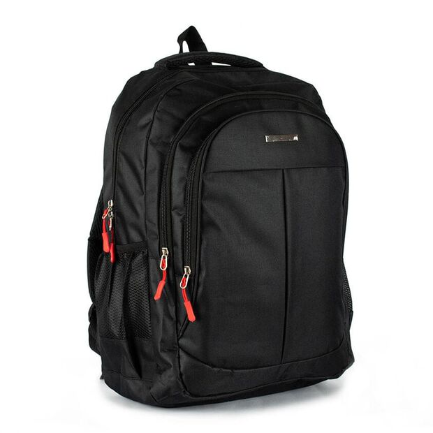 Mochila Negro Alberto, NEGRO