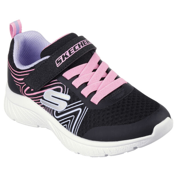 Zapatilla Deportiva Ni&ntilde;a Skechers Microspec Plus , NEGRO