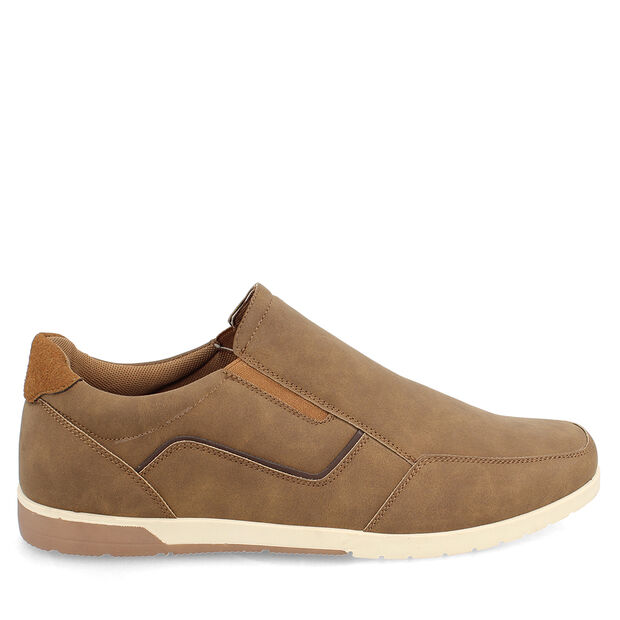 Zapato Casual Bata Hombre Rony   , ARENA CLARA