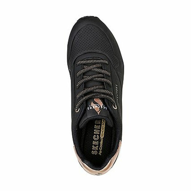 Zapatilla Urbana Skechers Mujer Uno  , NEGRO