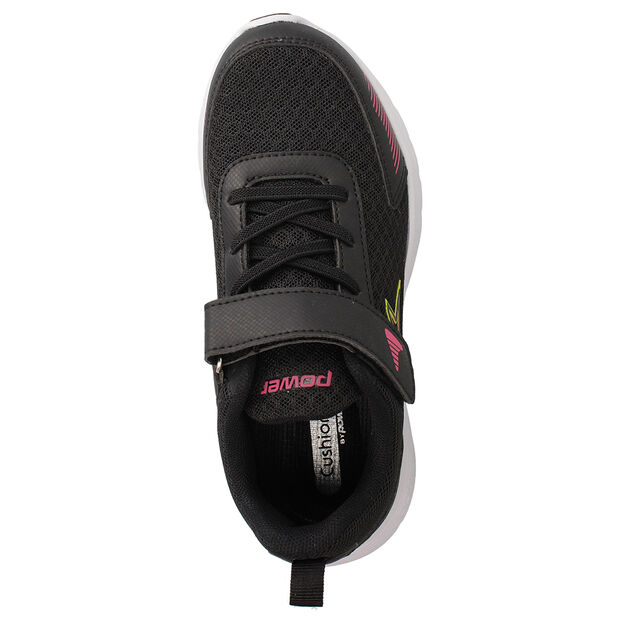 Zapatilla Deportiva Ni&ntilde;a Power Wave Belmonte V1  , NEGRO