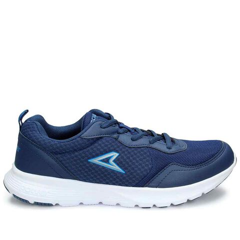 Zapatilla Power Ni&ntilde;o Wave Accent Running, AZUL