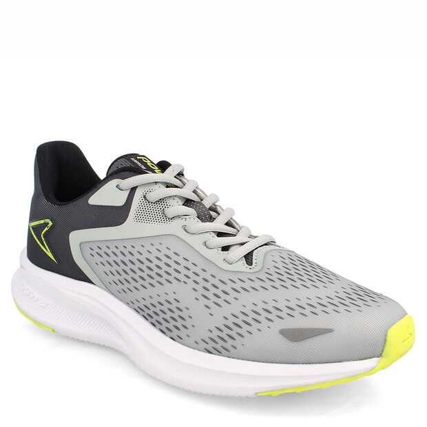Zapatilla Deportiva Hombre Power Harrow Plus Kazam Running, GRIS CLARO