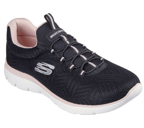 Zapatilla Mujer Skechers Summits    , NEGRO