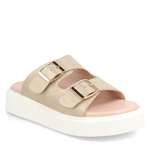 Sandalia Ni&ntilde;a Bubblegummers Dafne  , BRONCEADO