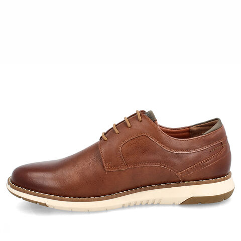 Zapato Casual Bata Hombre Rooney   , ARENA OSCURA