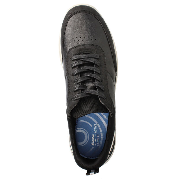 Zapatilla Urbana Bata Comfit Hombre Lotus Men  , NEGRO