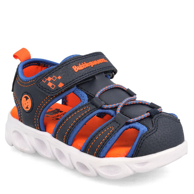 Sandalia Con Luces Bubblegummers Ni&ntilde;o Mancora , AZUL