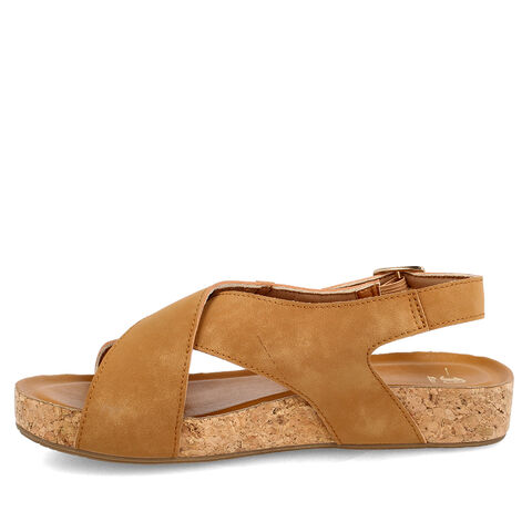 Sandalia Mujer Bata Enjoy, BEIGE