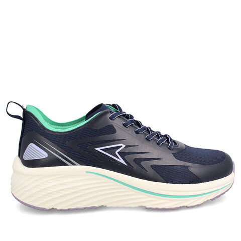 Zapatilla Deportiva Mujer Power Reise Walking , NEGRO