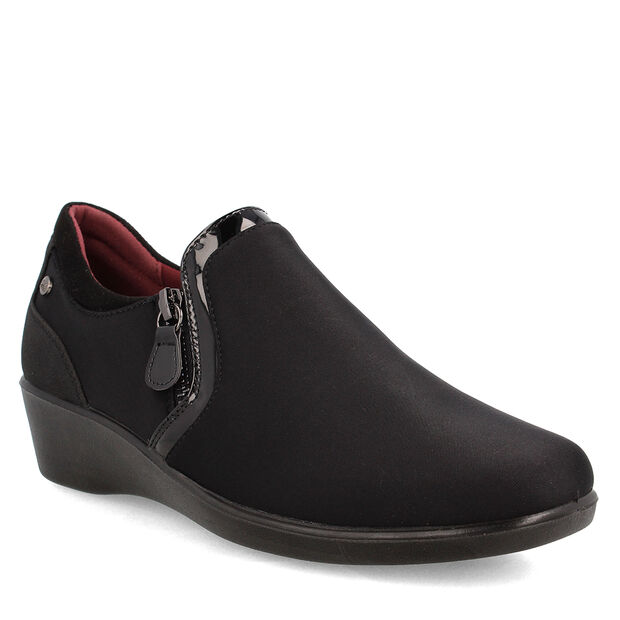 Mocas&iacute;n Mujer Bata Comfit Newstar , NEGRO