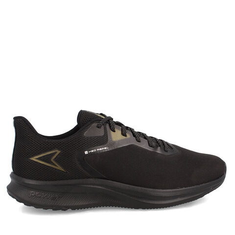 Zapatilla Escolar Unisex Harrow Racer Sc Repe 34-38 Running, NEGRO