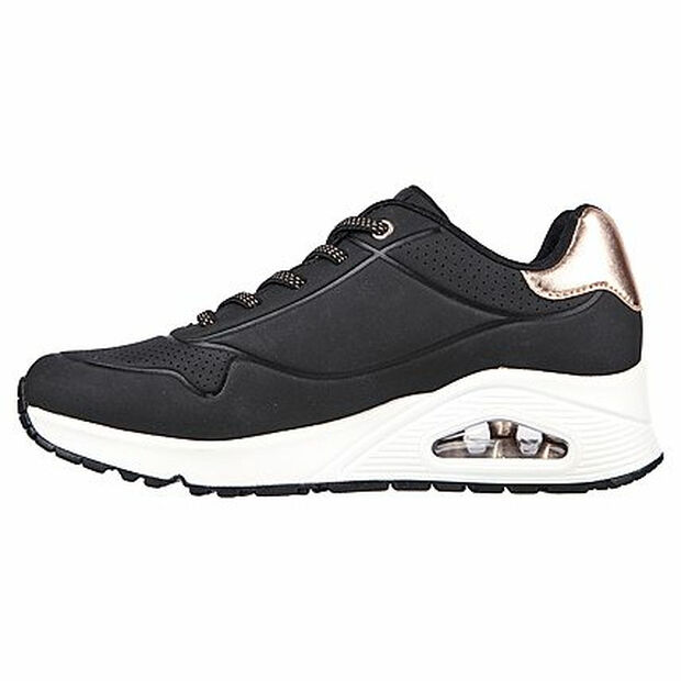 Zapatilla Urbana Skechers Mujer Uno  , NEGRO