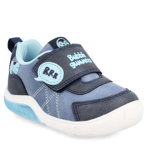 Zapatilla con Luces Ni&ntilde;o Bubblegummers Tokio     , AZUL