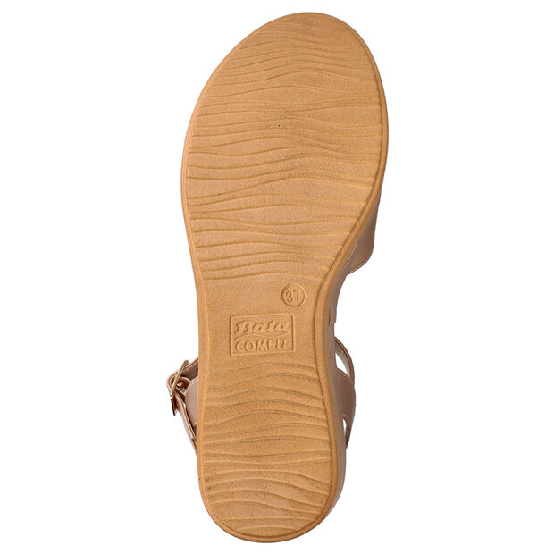 Sandalia Mujer Bata Comfit Brenda, MOSTAZA