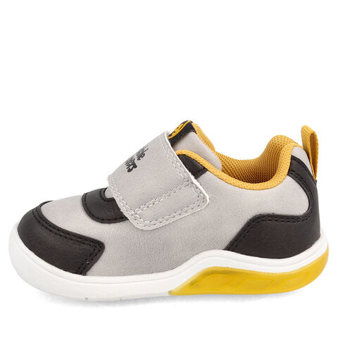 Zapatilla con Luces Ni&ntilde;o Bubblegummers Tokio     , NEGRO
