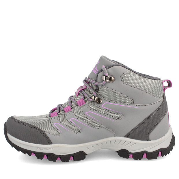 Bot&iacute;n Outdoor Mujer Power Baxter Lehi  , GRIS