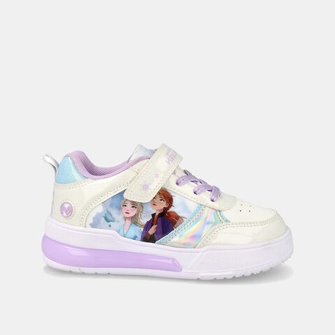 Zapatilla Con Luces Ni&ntilde;a Disney Frozen 4  , ACERO