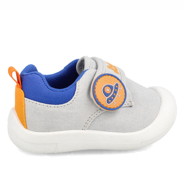 Zapatilla Ni&ntilde;o Bubblegummers Dino     , GRIS