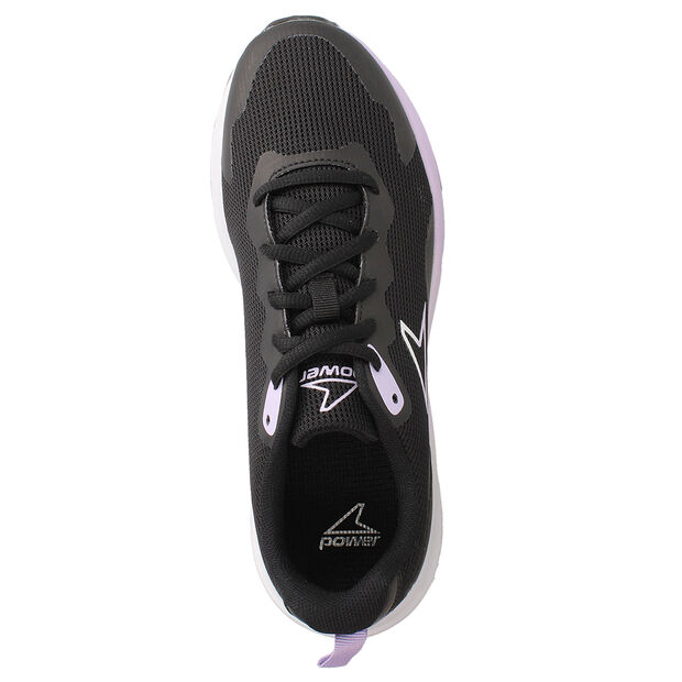 Zapatillas Deportivas Power Mujer Raider 100 Xtra Running , NEGRO