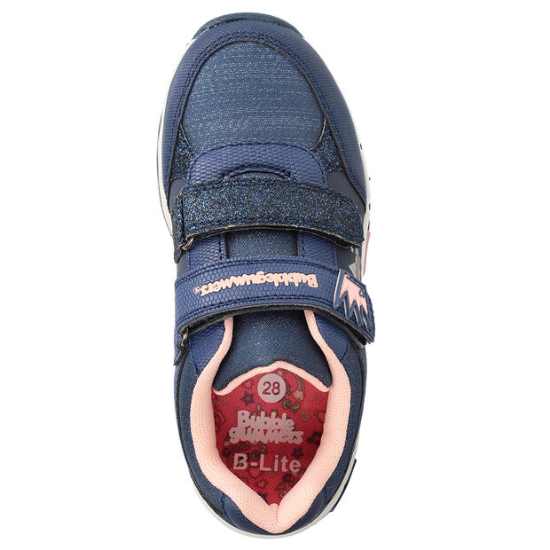 Zapatilla Con Luces Ni&ntilde;a Bubblegummers Aragon   , BURGUNDY (o BORGO&Ntilde;A)