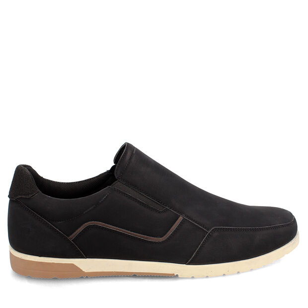 Zapato Casual Bata Hombre Rony   , NEGRO