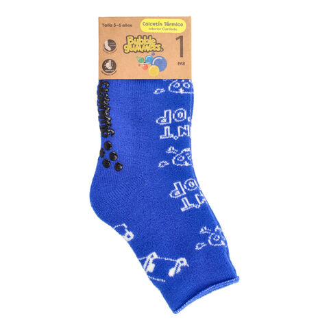 Calcet&iacute;n Ni&ntilde;o Bubblegummers Sinergy  , AZUL
