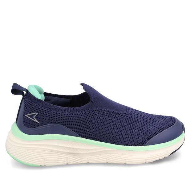 Zapatilla Deportiva Mujer Power Helca Walking , AZUL