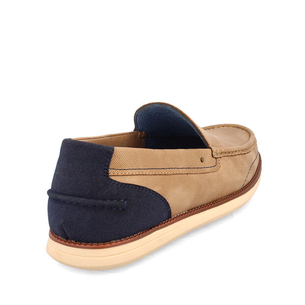 Mocas&iacute;n Hombre Bata Nautilus   , NOUGAT CLARO