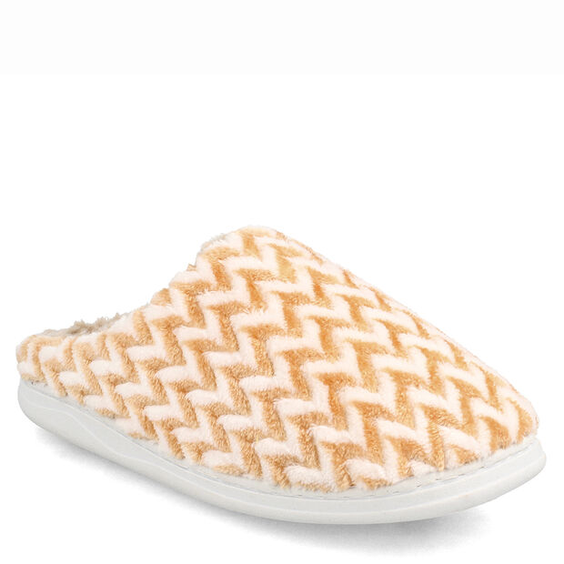 Pantufla Mujer Bata Lebu, AMARILLO