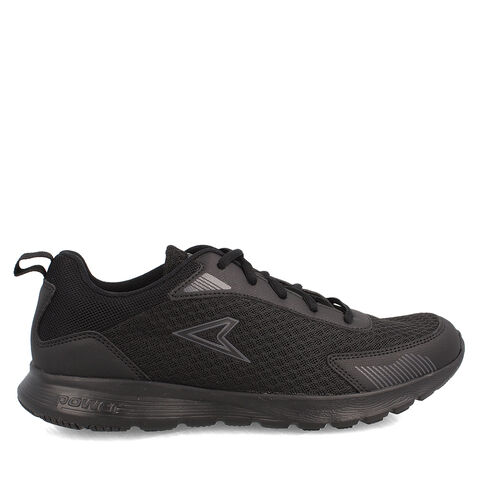 Zapatilla Escolar Hombre Power Wave Belmonte V1 Running, NEGRO
