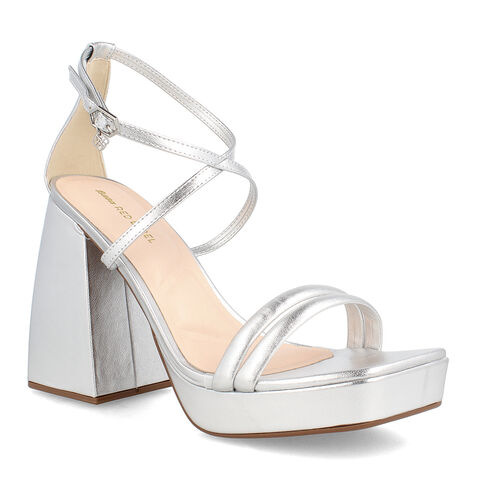 Sandalia Mujer Bata Red Label Rosa, BLANCO APAGADO