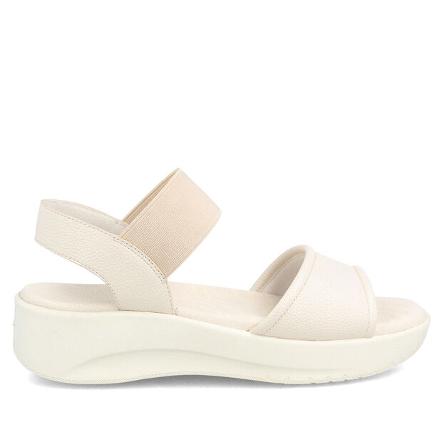 Sandalia Mujer Bata Comfit Lily, BEIGE