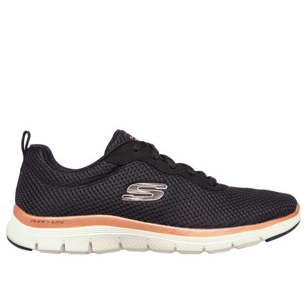 Zapatilla Deportiva Mujer Skechers FlexAppeal4  , NEGRO