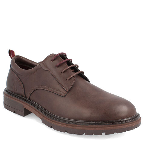 Zapato Cuero Bata Hombre Harley  , ARENA OSCURA