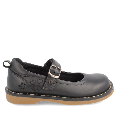 Ballerina Escolar Ni&ntilde;a Bubblegummers Baby Star , NEGRO