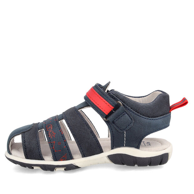 Sandalia Ni&ntilde;o Bubblegummers Wheel  , AZUL