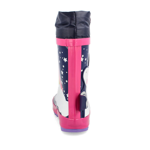 Bota De Agua Ni&ntilde;a Bubblegummers Unicorn  , AZUL