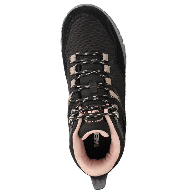 Bot&iacute;n Outdoor Mujer Weinbrenner Beagle Whisler Mid , NEGRO
