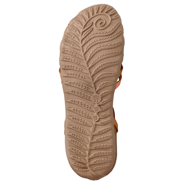Sandalia Mujer Weinbrenner Belen, AMARILLO