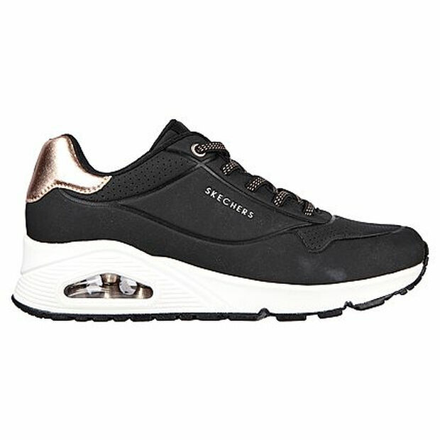 Zapatilla Urbana Skechers Mujer Uno  , NEGRO