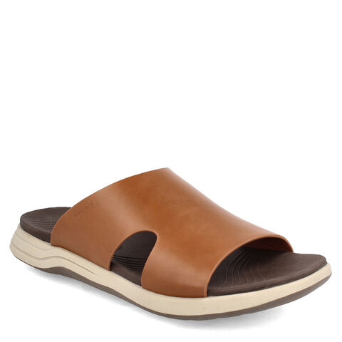Sandalia Hombre Bata Comfit Bamboo   , CAMEL