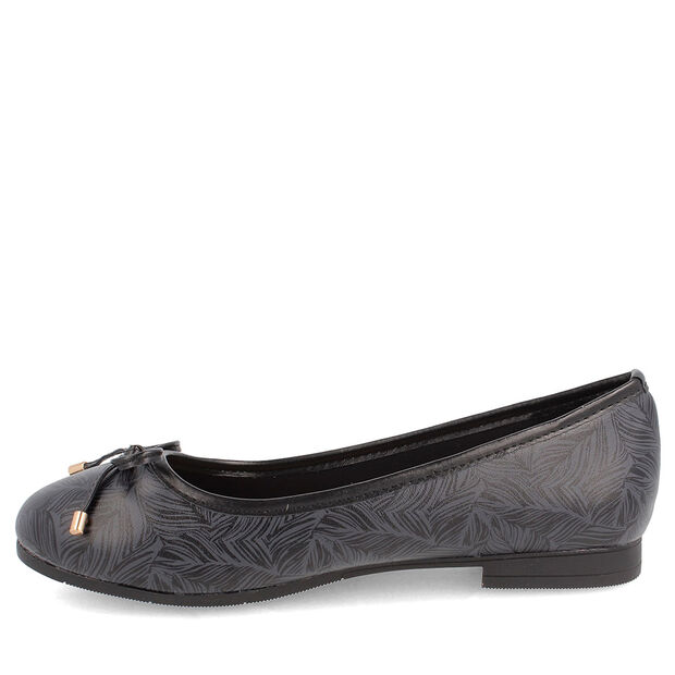 Ballerina Mujer Claudine , NEGRO