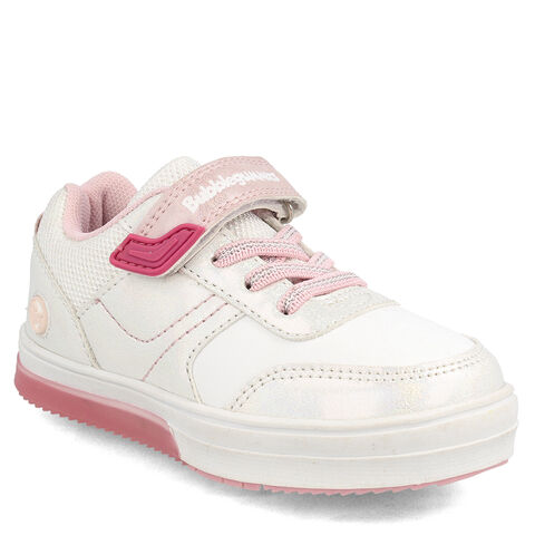Zapatilla Con Luces Ni&ntilde;a Bubblegummers Neon   , ACERO