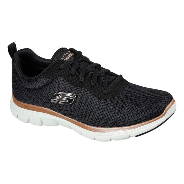 Zapatilla Deportiva Mujer Skechers FlexAppeal4  , NEGRO