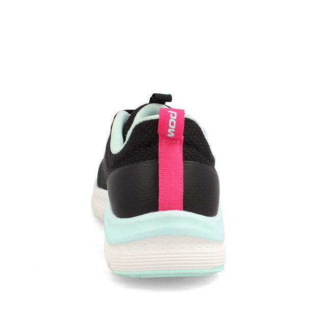 Zapatilla Deportiva Mujer Power Bew Running  , NEGRO