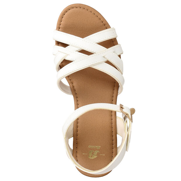Sandalia Mujer Bata Fabiola, PLATA