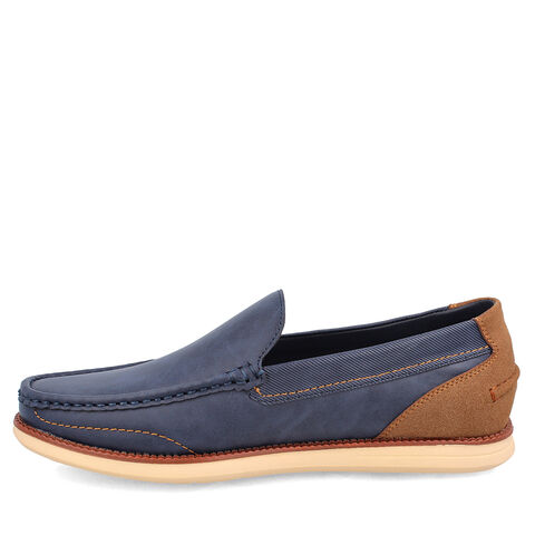 Mocas&iacute;n Hombre Bata Nautilus   , AZUL