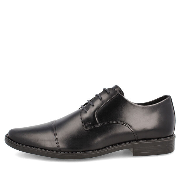 Zapato Cuero Bata Hombre Pedro  , NEGRO