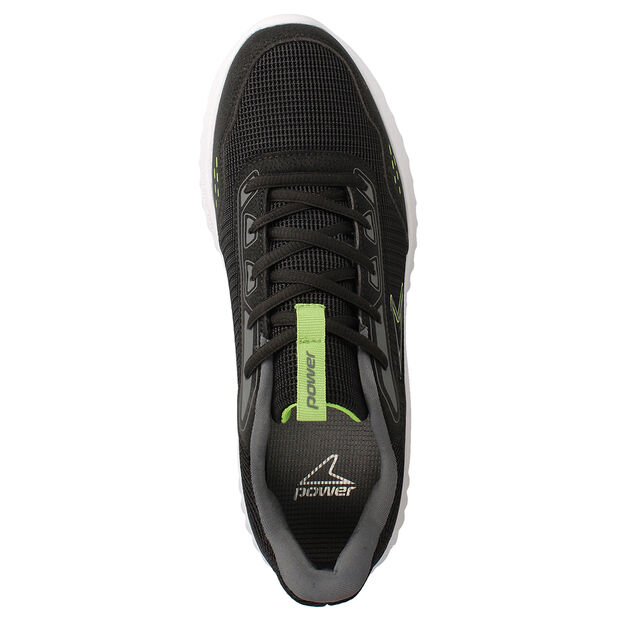 Zapatilla Deportiva Hombre Power Alter Running, NEGRO